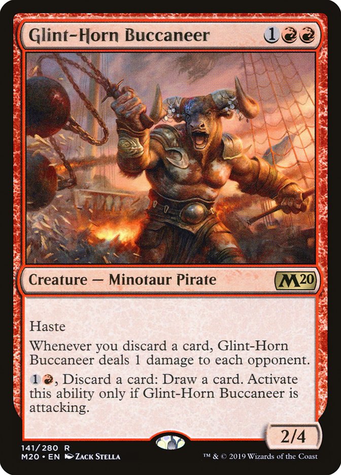 Glint-Horn Buccaneer [Core Set 2020] | Gamers Paradise