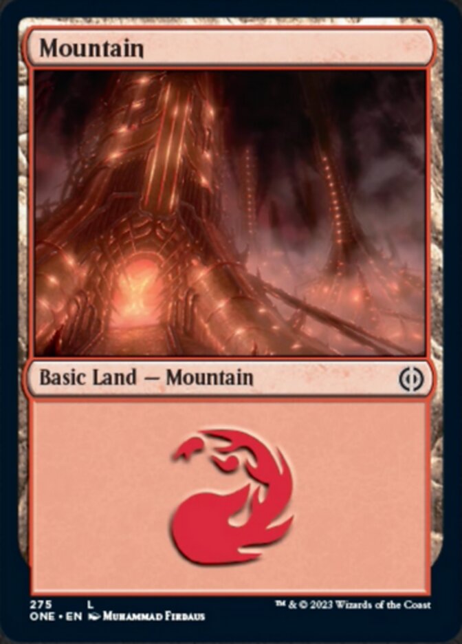 Mountain (275) [Phyrexia: All Will Be One] | Gamers Paradise