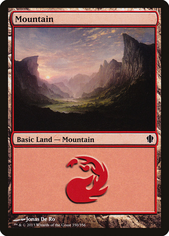 Mountain (350) [Commander 2013] | Gamers Paradise