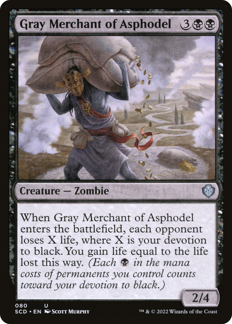 Gray Merchant of Asphodel [Starter Commander Decks] | Gamers Paradise