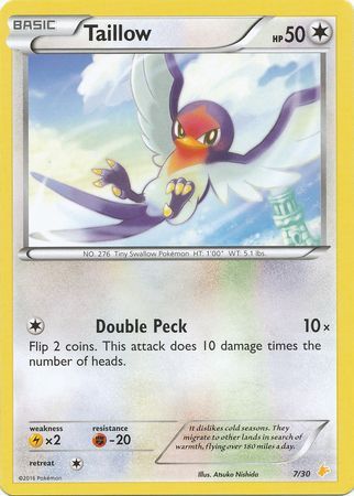 Taillow (7/30) [XY: Trainer Kit 3 - Pikachu Libre] | Gamers Paradise