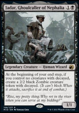 Jadar, Ghoulcaller of Nephalia (Promo Pack) [Innistrad: Midnight Hunt Promos] | Gamers Paradise