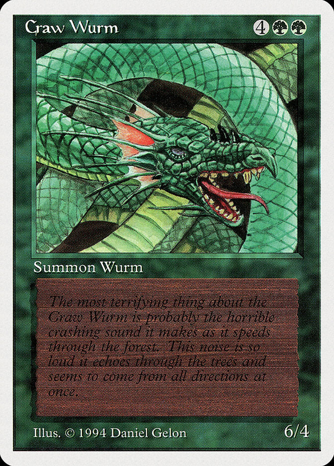 Craw Wurm [Summer Magic / Edgar] | Gamers Paradise