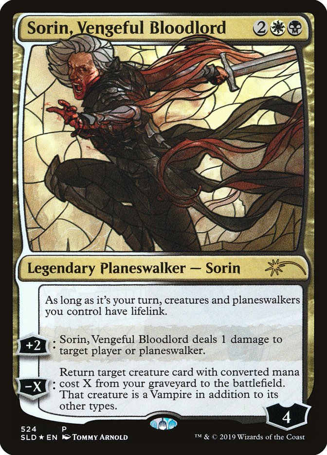 Sorin, Vengeful Bloodlord (Stained Glass) [Secret Lair Drop Promos] | Gamers Paradise