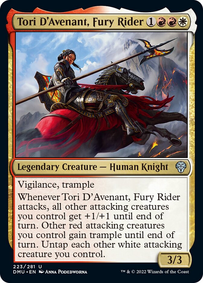 Tori D'Avenant, Fury Rider [Dominaria United] | Gamers Paradise