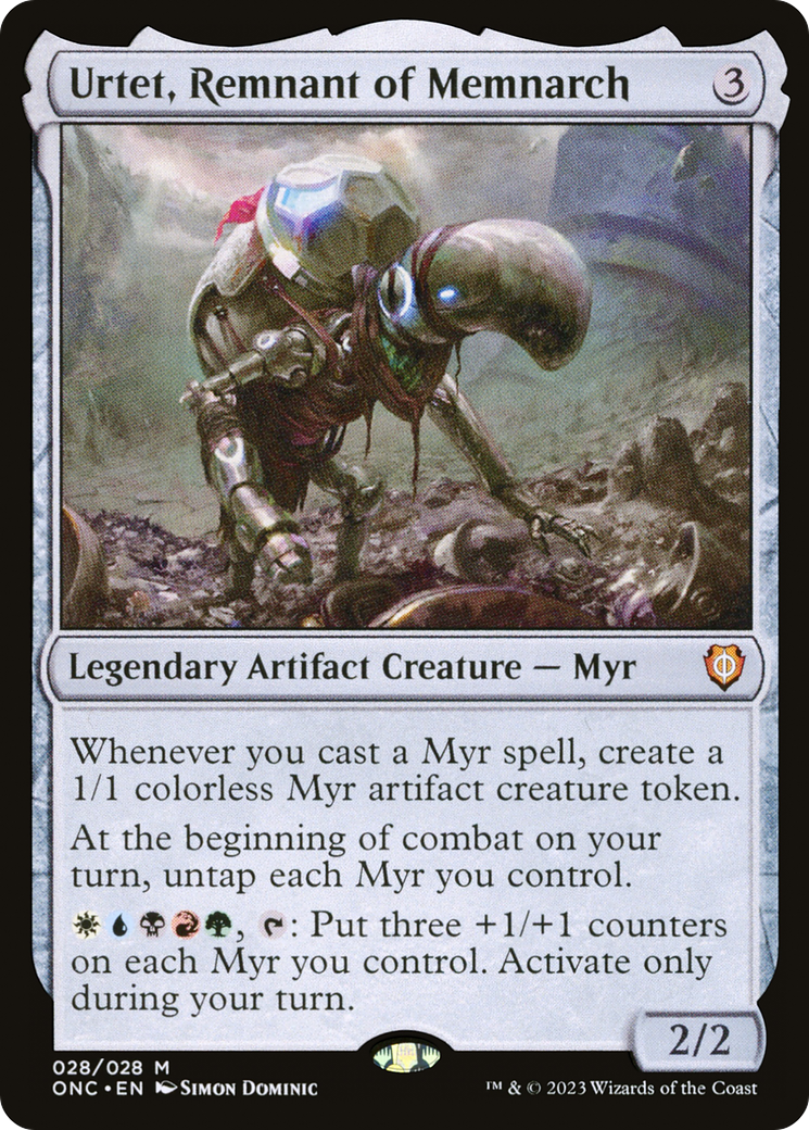 Urtet, Remnant of Memnarch [Phyrexia: All Will Be One Commander] | Gamers Paradise