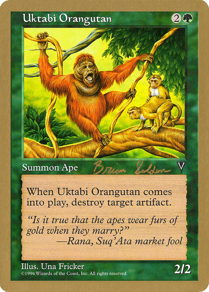 Uktabi Orangutan (Brian Selden) [World Championship Decks 1998] | Gamers Paradise