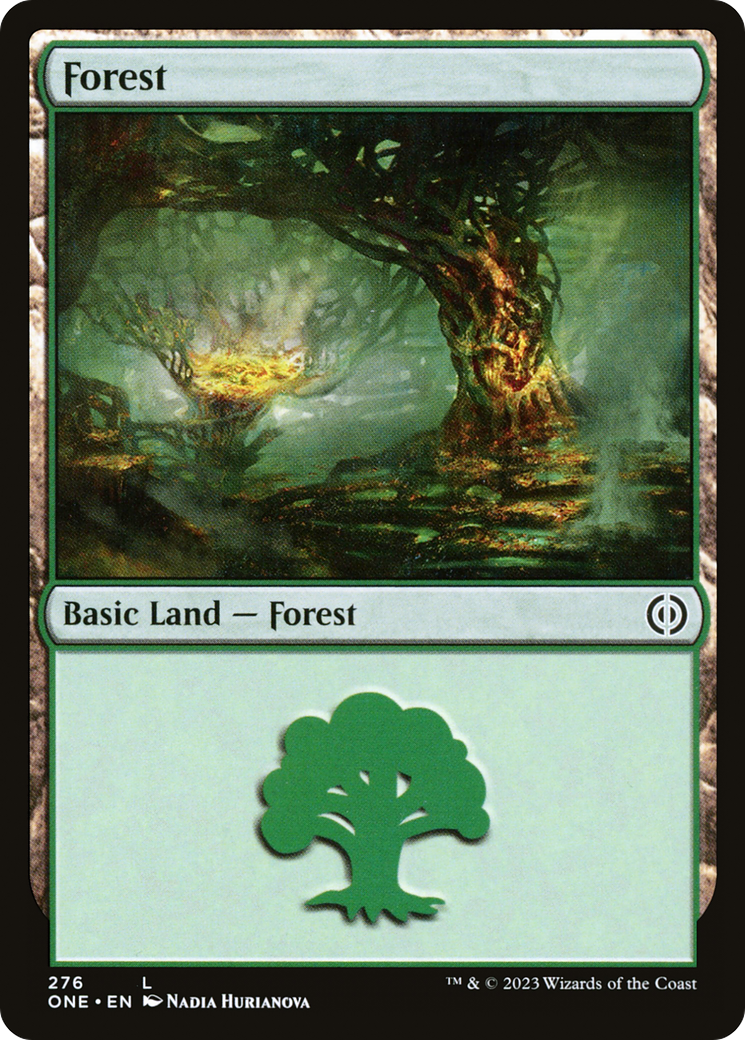 Forest (276) [Phyrexia: All Will Be One] | Gamers Paradise