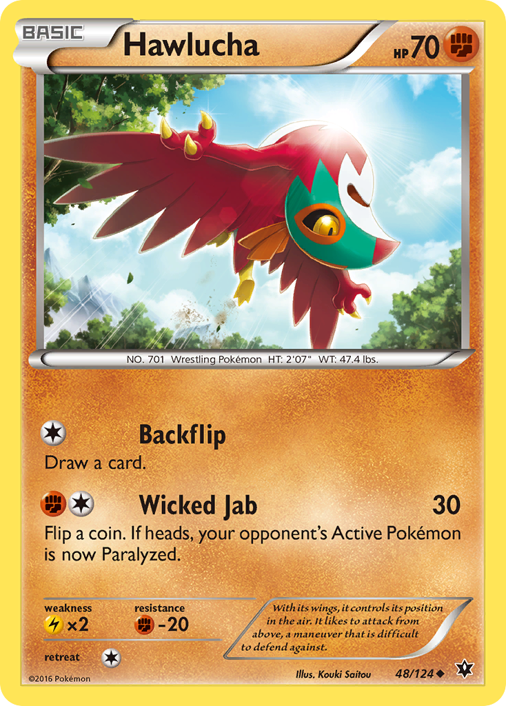 Hawlucha (48/124) [XY: Fates Collide] | Gamers Paradise