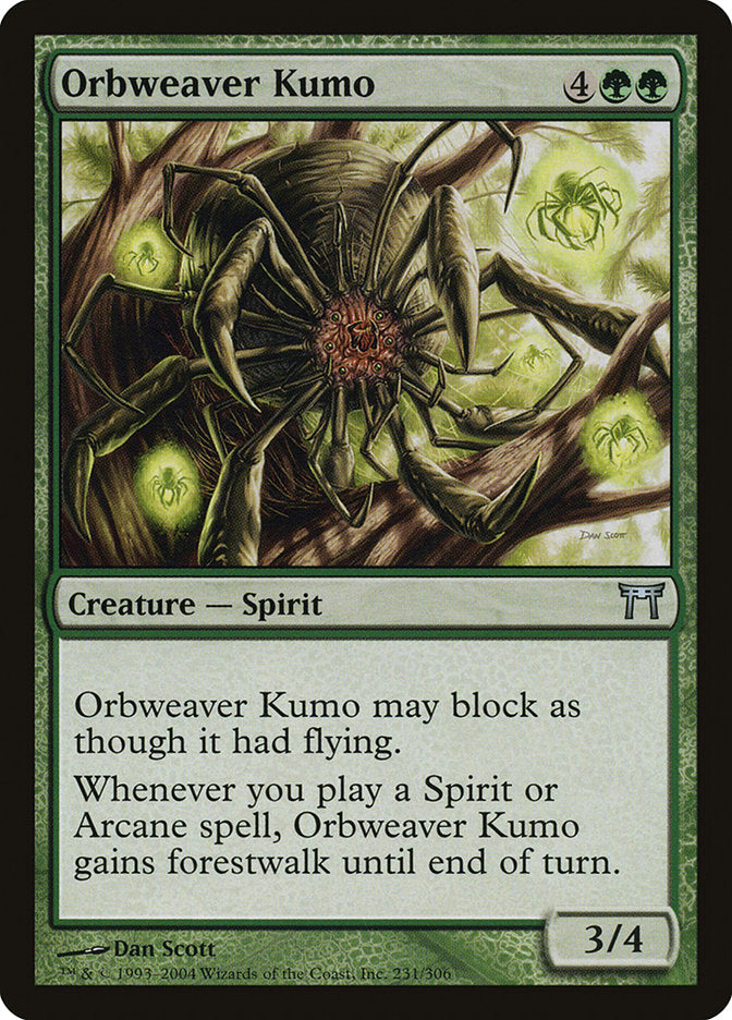 Orbweaver Kumo [Champions of Kamigawa] | Gamers Paradise