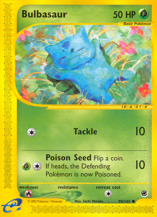 Bulbasaur (94/165) [Expedition: Base Set] | Gamers Paradise