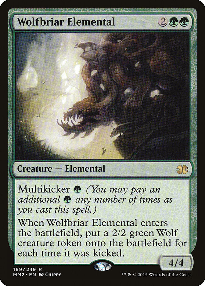 Wolfbriar Elemental [Modern Masters 2015] | Gamers Paradise