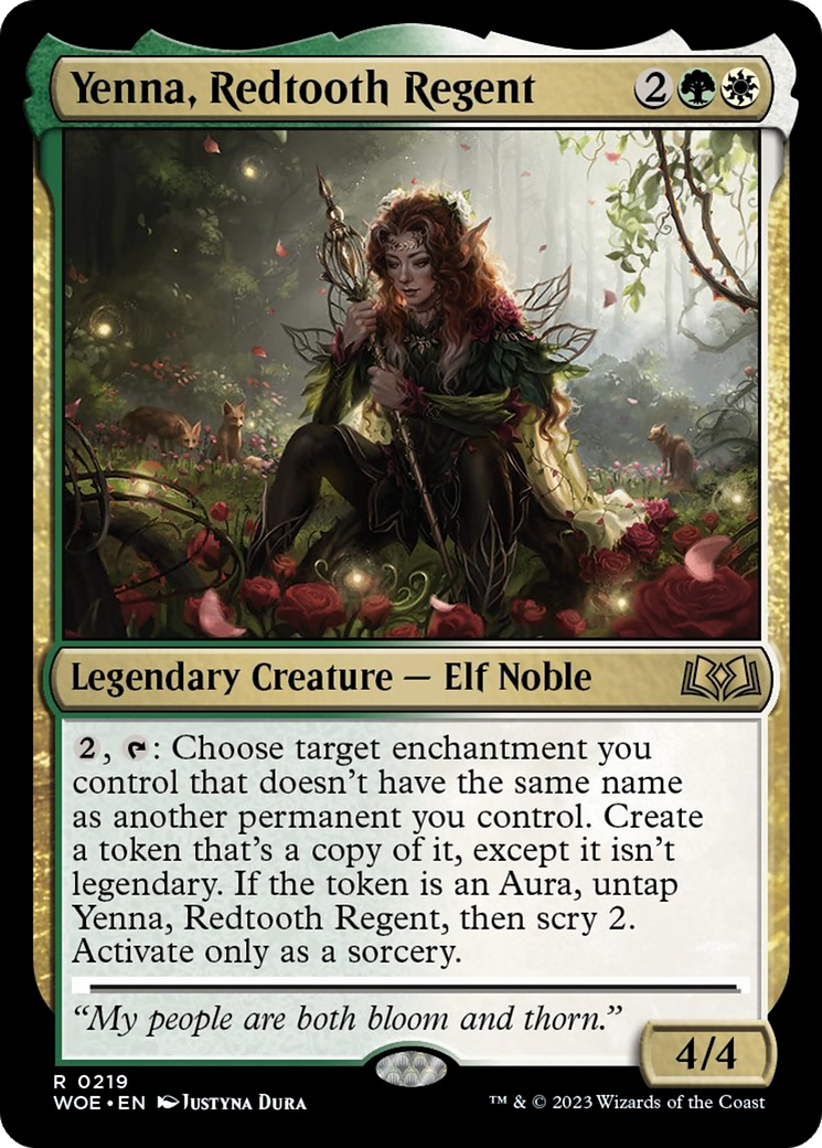Yenna, Redtooth Regent [Wilds of Eldraine] | Gamers Paradise