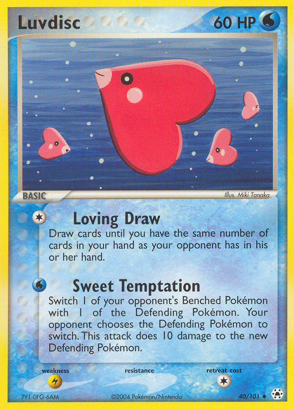 Luvdisc (40/101) [EX: Hidden Legends] | Gamers Paradise
