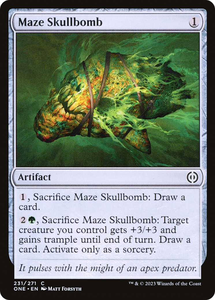 Maze Skullbomb [Phyrexia: All Will Be One] | Gamers Paradise