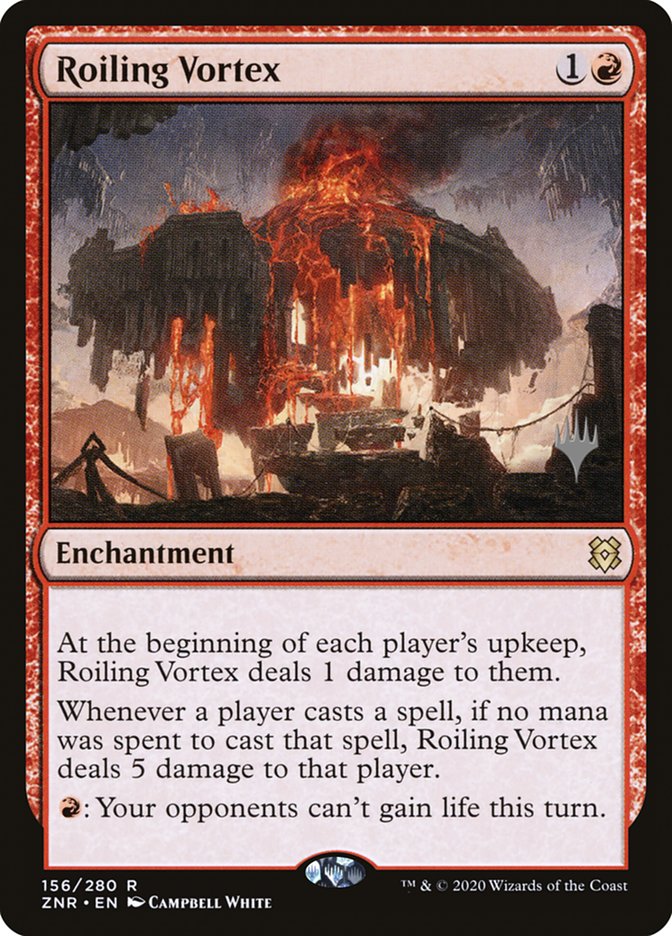 Roiling Vortex (Promo Pack) [Zendikar Rising Promos] | Gamers Paradise