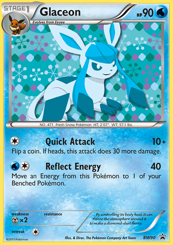 Glaceon (BW90) [Black & White: Black Star Promos] | Gamers Paradise