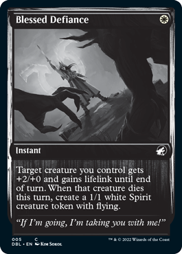 Blessed Defiance [Innistrad: Double Feature] | Gamers Paradise