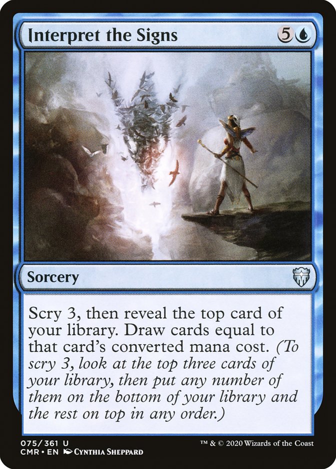 Interpret the Signs [Commander Legends] | Gamers Paradise