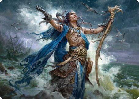 Lier, Disciple of the Drowned Art Card [Innistrad: Midnight Hunt Art Series] | Gamers Paradise