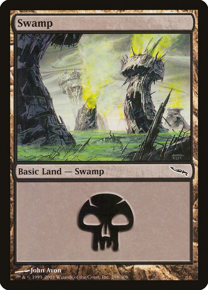 Swamp (298) [Mirrodin] | Gamers Paradise