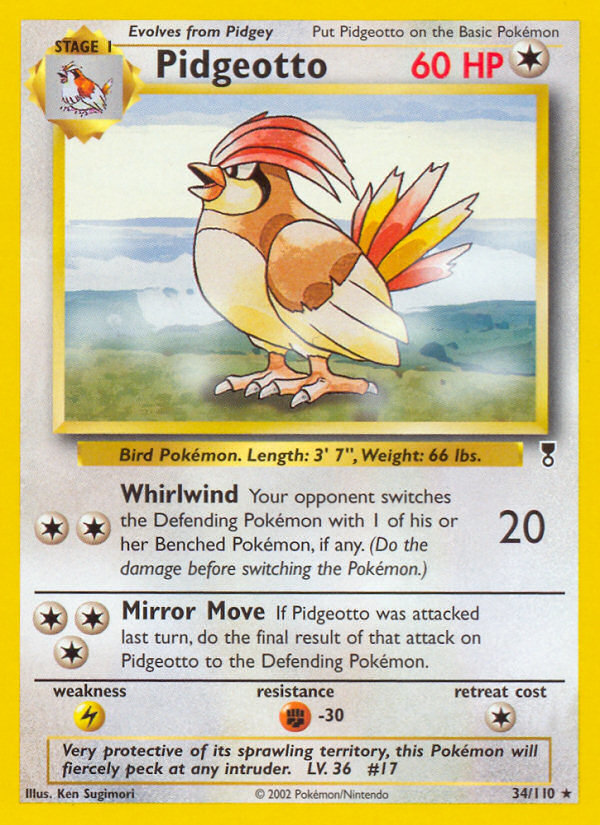 Pidgeotto (34/110) [Legendary Collection] | Gamers Paradise