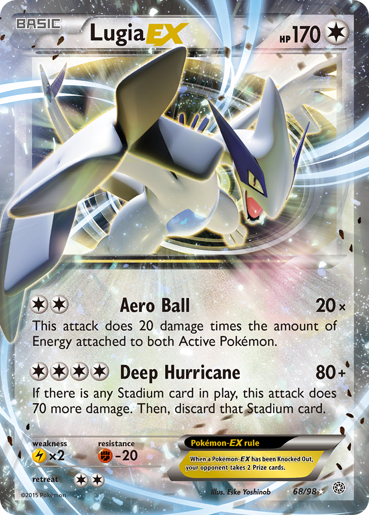 Lugia EX (68/98) [XY: Ancient Origins] | Gamers Paradise