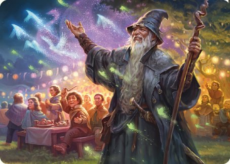 Gandalf, Friend of the Shire Art Card [The Lord of the Rings: Tales of Middle-earth Art Series] | Gamers Paradise