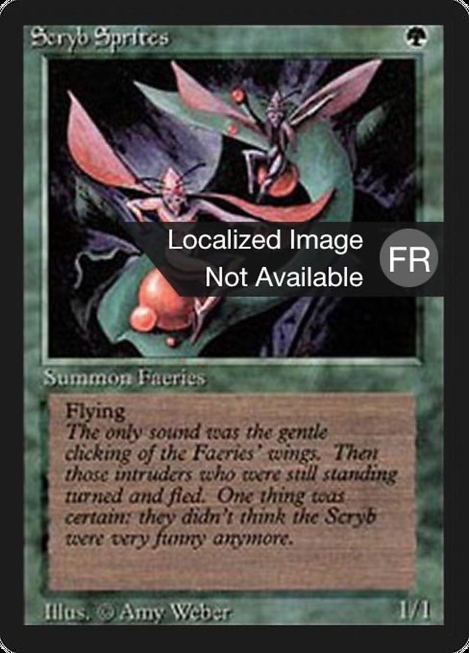 Scryb Sprites [Foreign Black Border] | Gamers Paradise