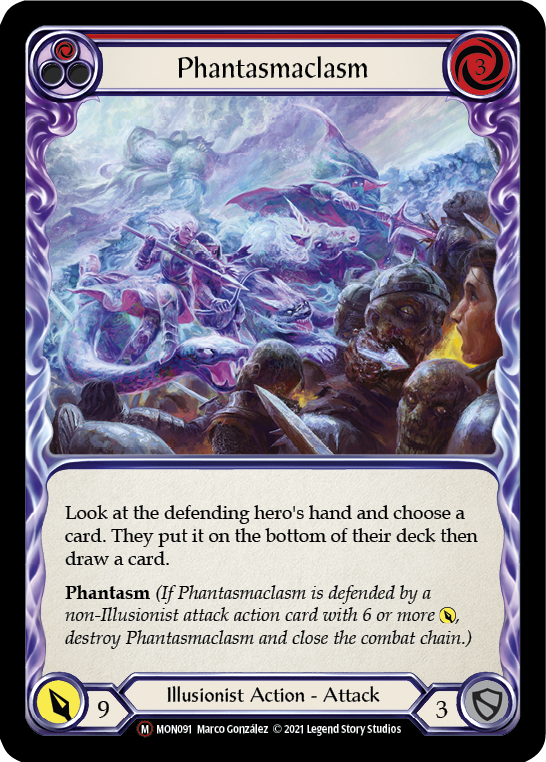 Phantasmaclasm [U-MON091-RF] Unlimited Rainbow Foil | Gamers Paradise