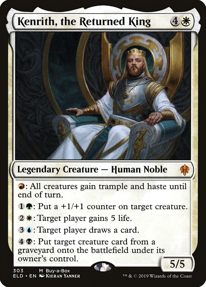 Kenrith, the Returned King (Buy-A-Box) [Throne of Eldraine Promos] | Gamers Paradise