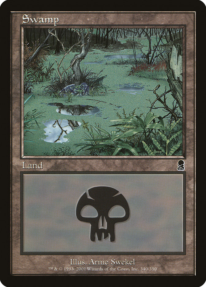 Swamp (340) [Odyssey] | Gamers Paradise