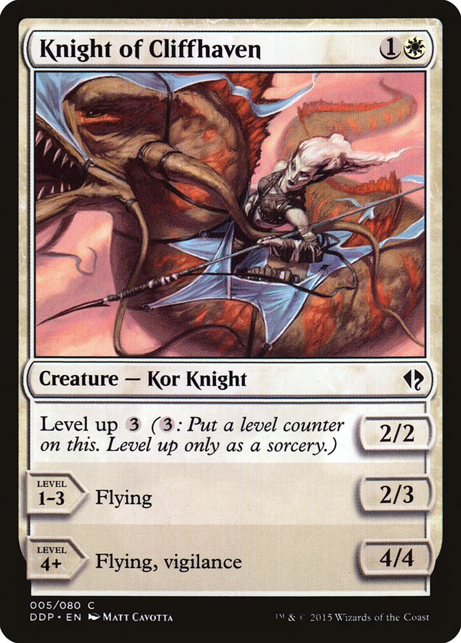 Knight of Cliffhaven [Duel Decks: Zendikar vs. Eldrazi] | Gamers Paradise