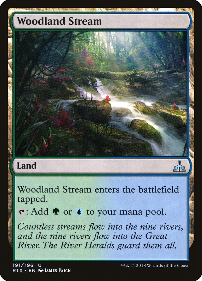Woodland Stream [Rivals of Ixalan] | Gamers Paradise
