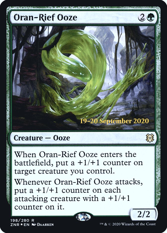 Oran-Rief Ooze [Zendikar Rising Prerelease Promos] | Gamers Paradise