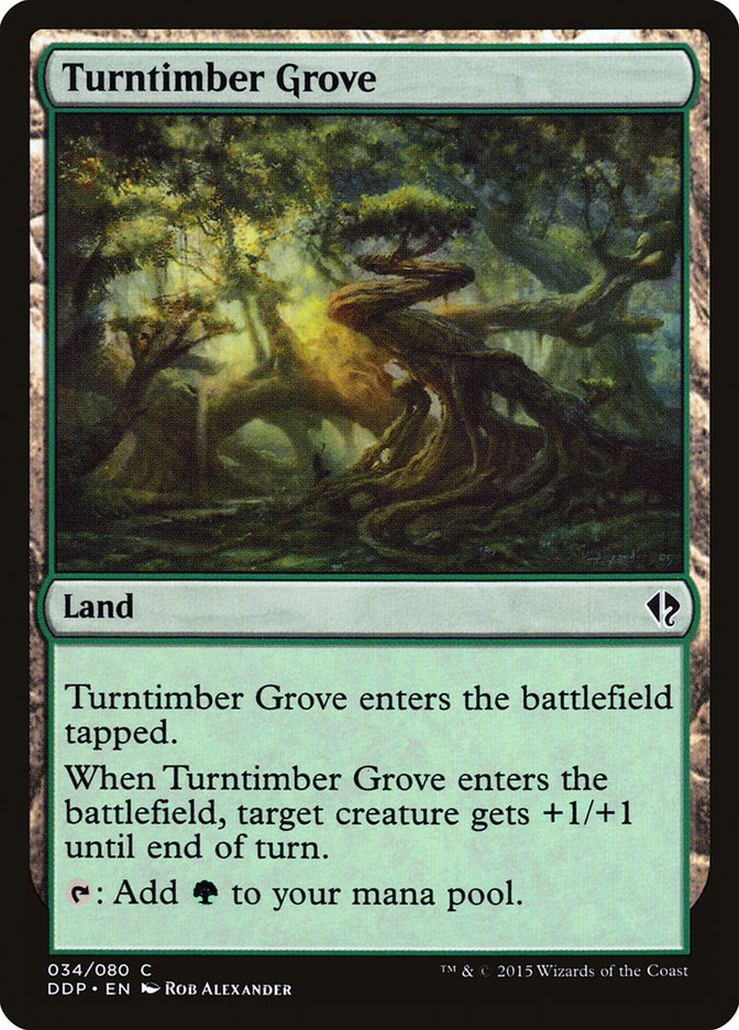 Turntimber Grove [Duel Decks: Zendikar vs. Eldrazi] | Gamers Paradise