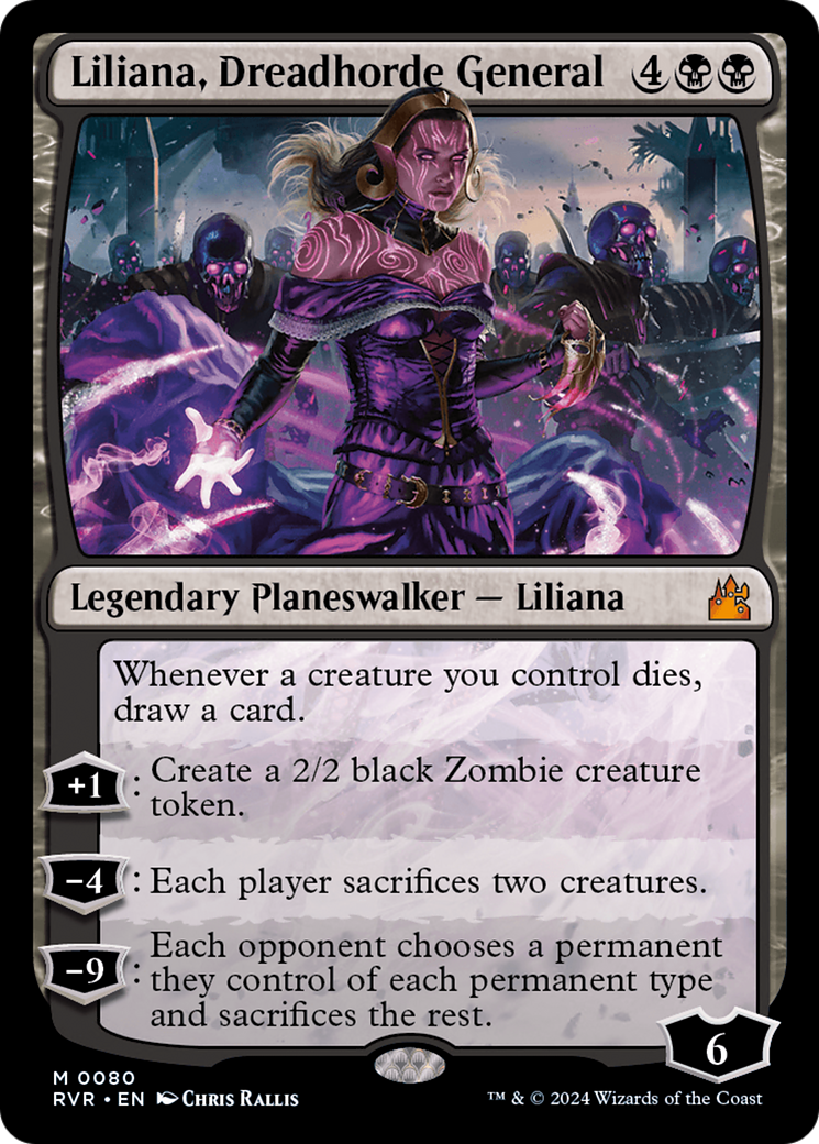 Liliana, Dreadhorde General [Ravnica Remastered] | Gamers Paradise