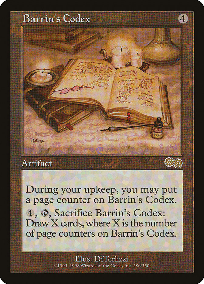 Barrin's Codex [Urza's Saga] | Gamers Paradise