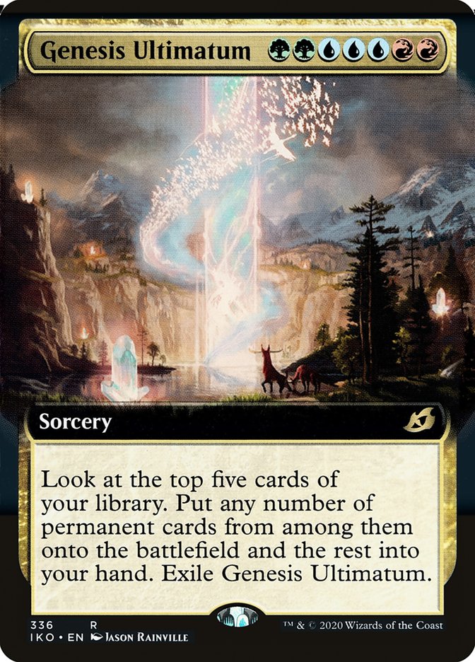 Genesis Ultimatum (foil) (extended art) Genesis Ultimatum (foil) (extended art)