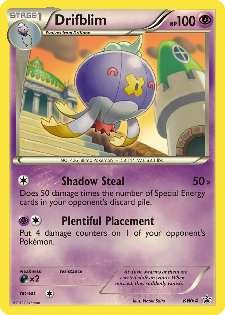 Drifblim (BW64) [Black & White: Black Star Promos] | Gamers Paradise