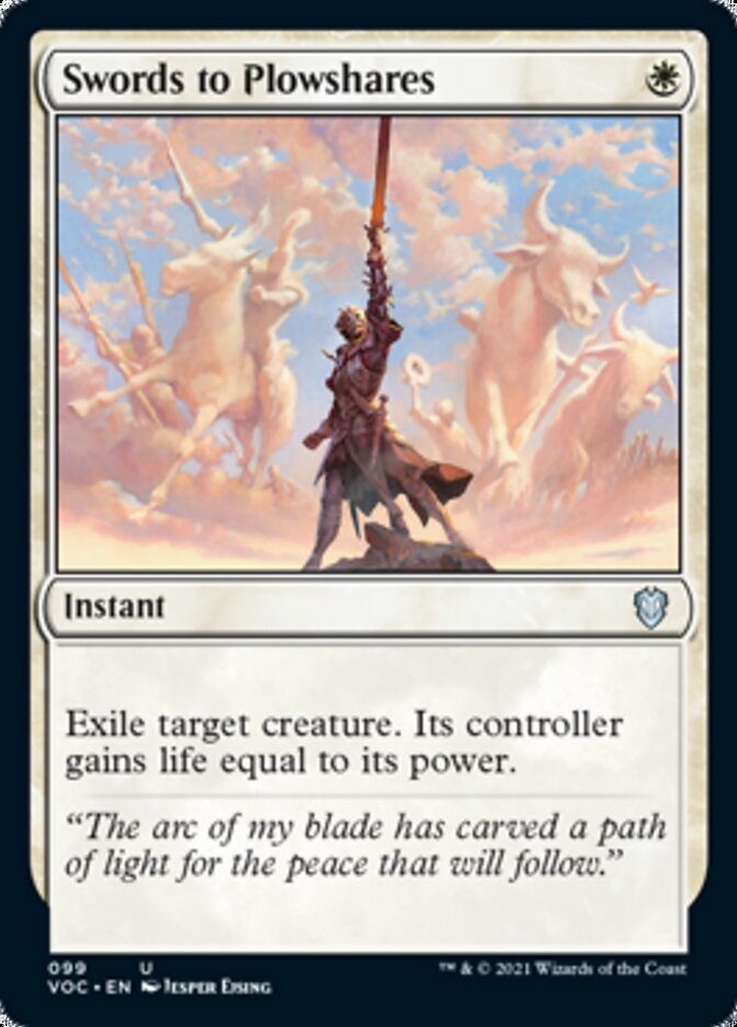 Swords to Plowshares [Innistrad: Crimson Vow Commander] | Gamers Paradise