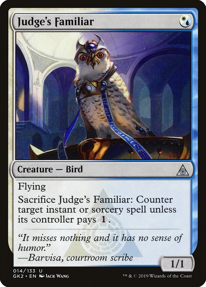 Judge's Familiar [Ravnica Allegiance Guild Kit] | Gamers Paradise