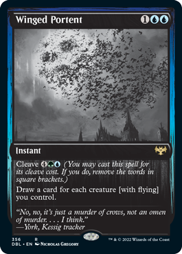 Winged Portent [Innistrad: Double Feature] | Gamers Paradise