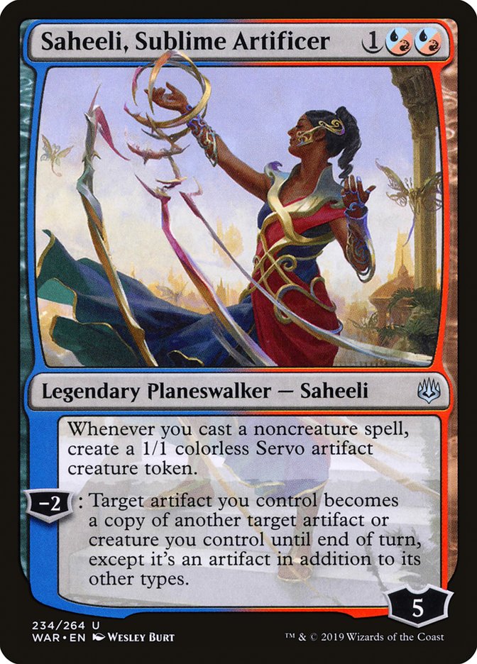 Saheeli, Sublime Artificer [War of the Spark] | Gamers Paradise