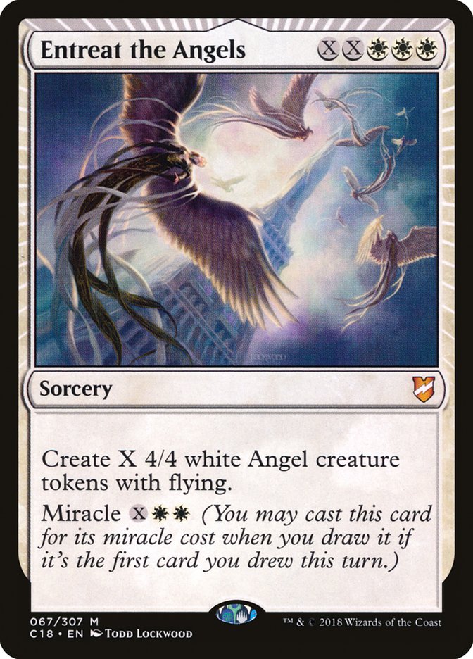 Entreat the Angels [Commander 2018] | Gamers Paradise
