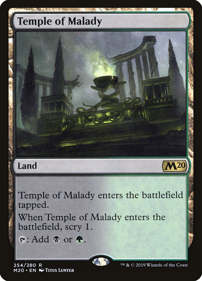 Temple of Malady [Core Set 2020] | Gamers Paradise