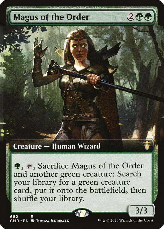 Magus of the Order (Extended Art) [Commander Legends] | Gamers Paradise