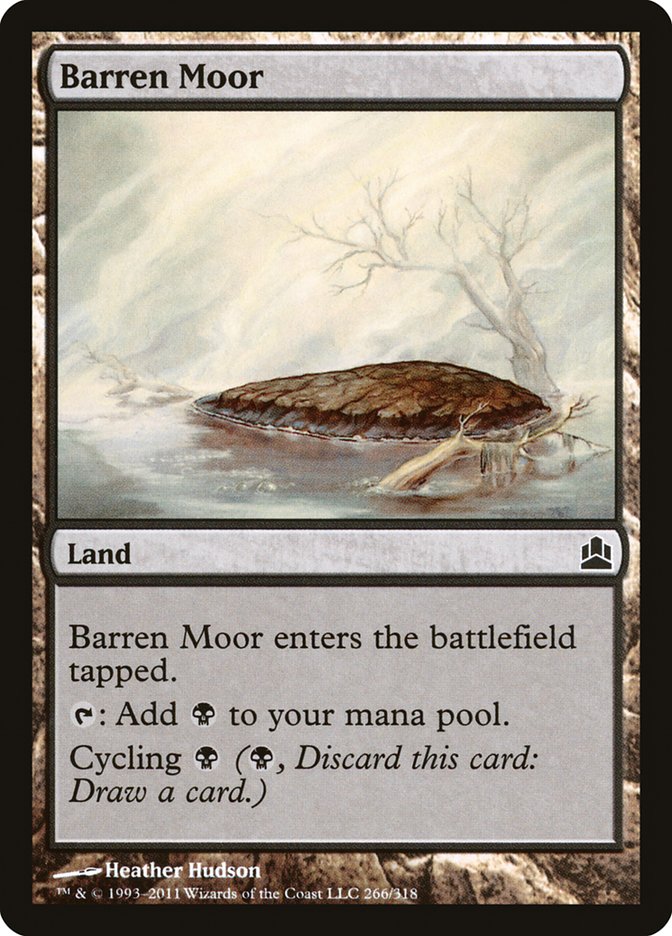 Barren Moor [Commander 2011] | Gamers Paradise