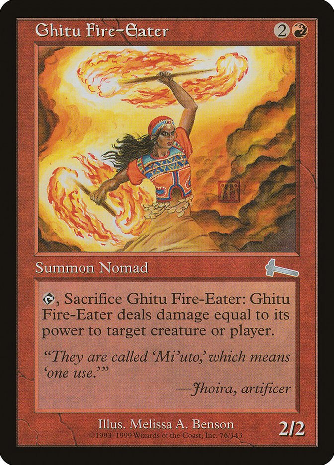 Ghitu Fire-Eater [Urza's Legacy] | Gamers Paradise