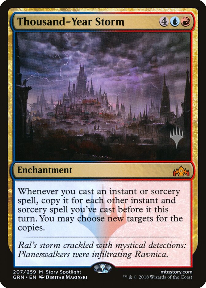 Thousand-Year Storm [Guilds of Ravnica Promos] | Gamers Paradise